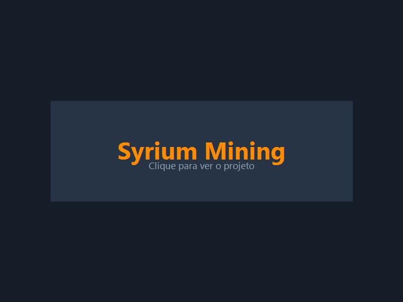 Syrium Mining